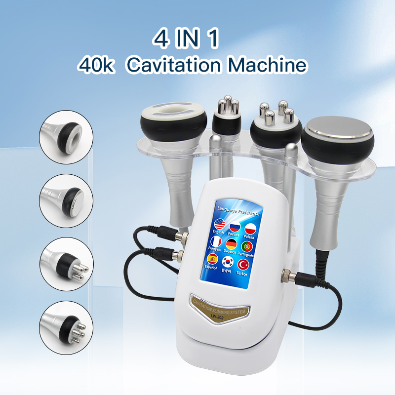 Home Spa Wellness - Body Slimming 3/4 IN1 Cavitation Ultrasonic