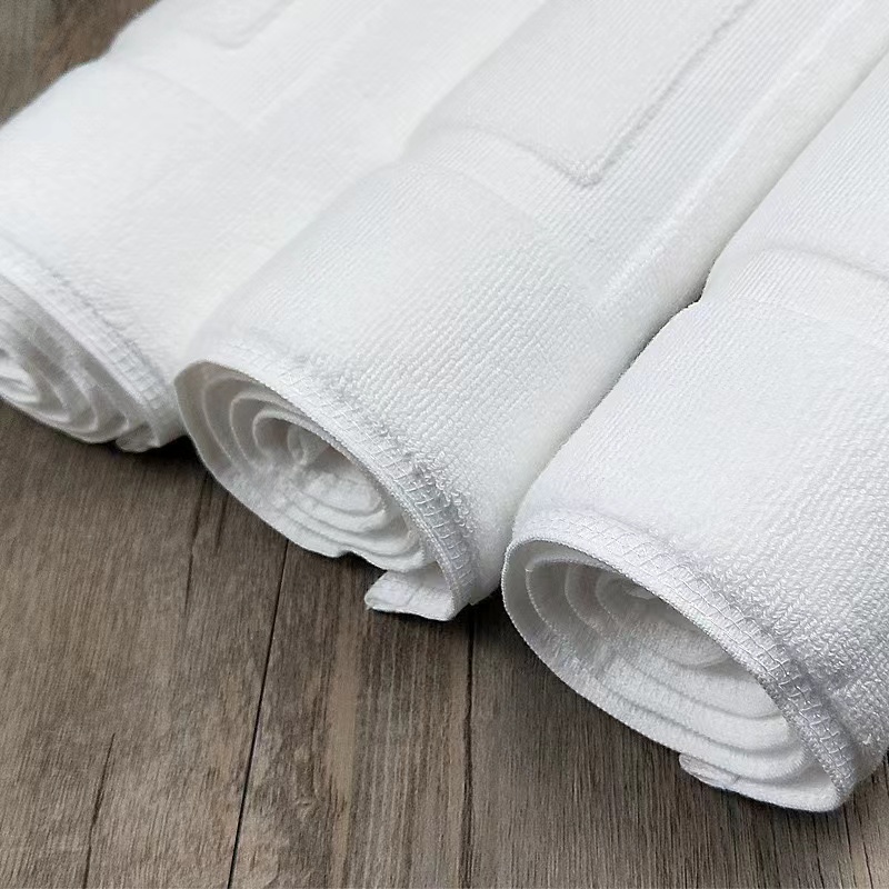 White Floor Towel Thicken Jacq - Home Spa Wellness 评论和价格