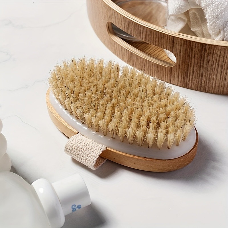 Natural Bristle Body SPA Brush - Home Spa Wellness 评论和价格