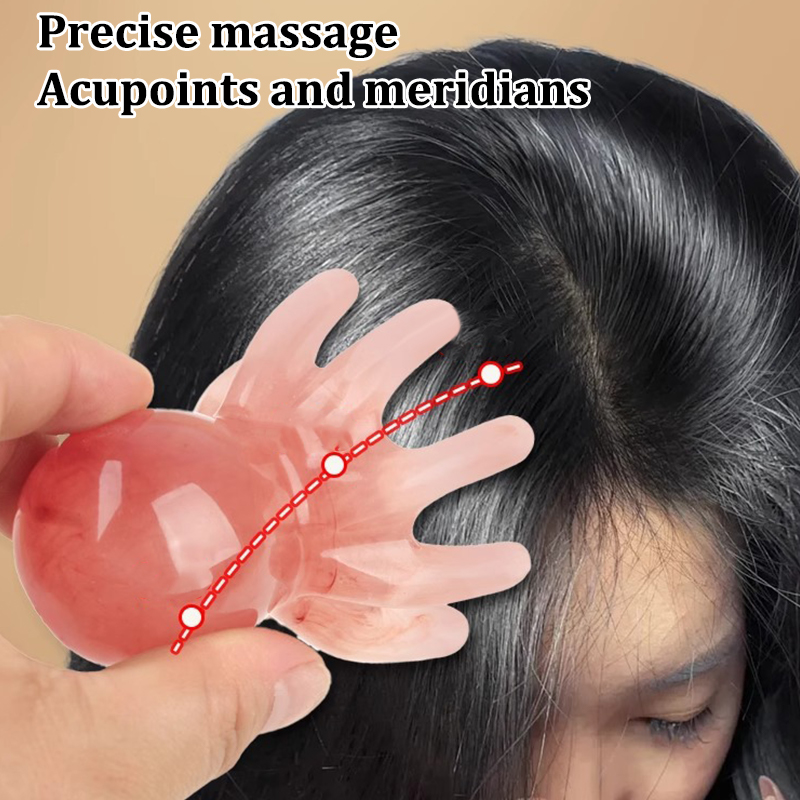 Resin Octopus Comb Head Massag - Home Spa Wellness 评论和价格