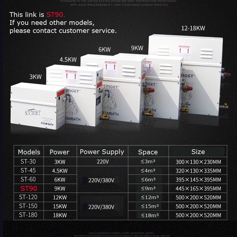 Steam Generator 220V/380V Home - Home Spa Wellness 评论和价格