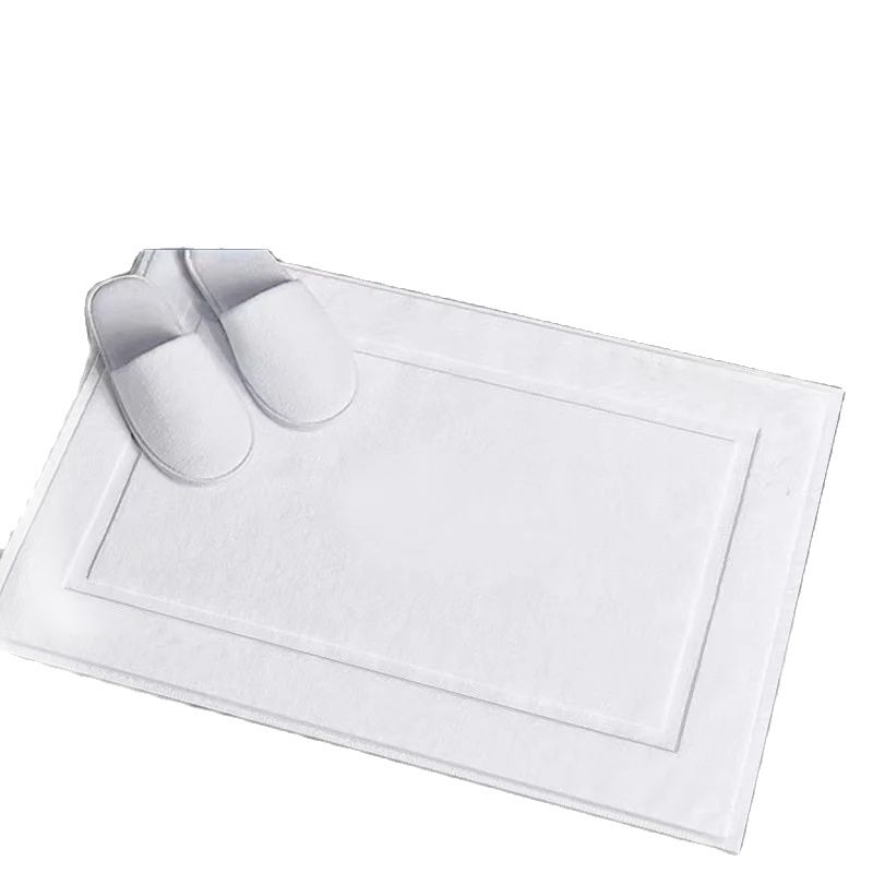 White Floor Towel Thicken Jacq - Home Spa Wellness 评论和价格